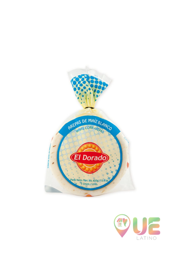 Arepa Surgelata di Mais Bianco El Dorado 5UN