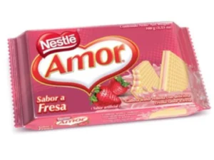 Wafer Amor Fresa Nestle 100G