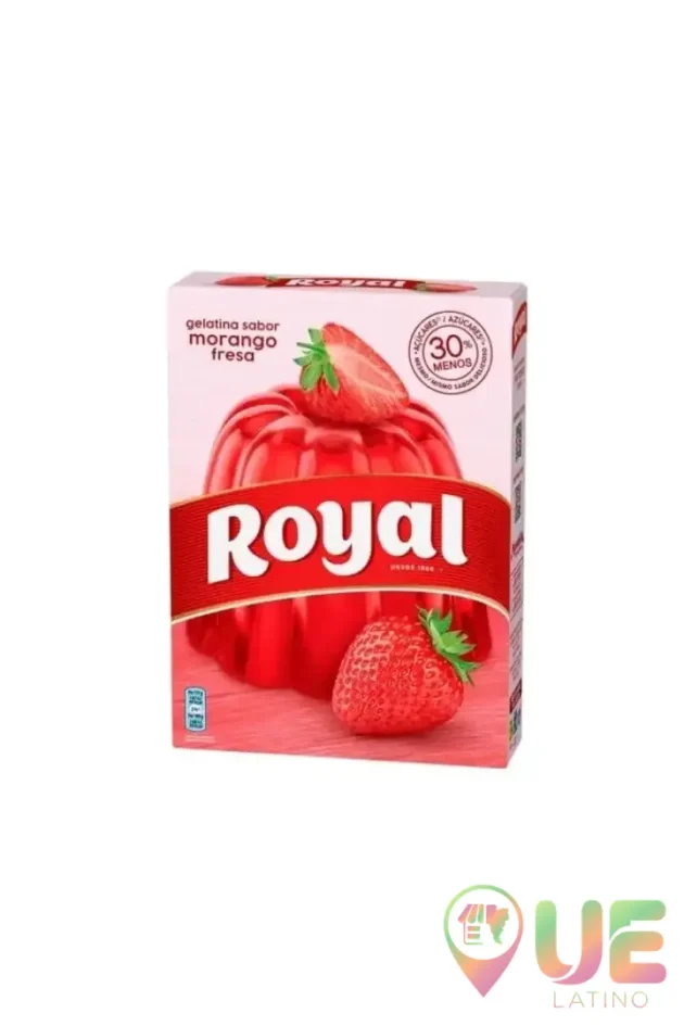 Gelatina Fresa Royal 114G