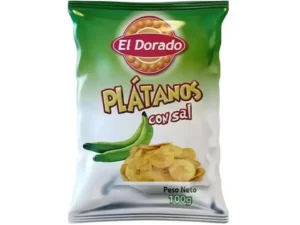 Snacks Platano Con Sal  El Dorado 100G