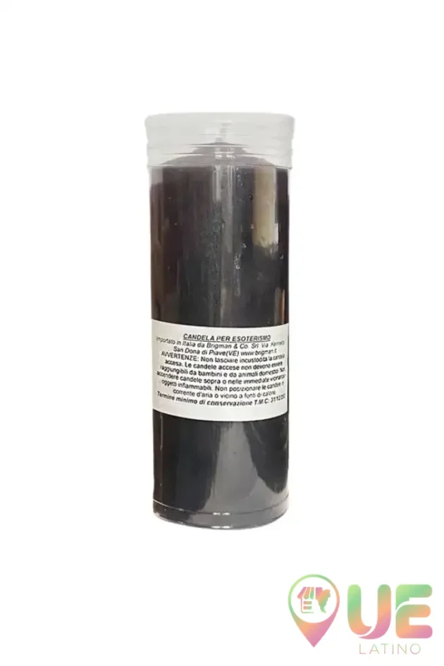 Bougie Noire Pour Ésotérisme Magic Light 292G