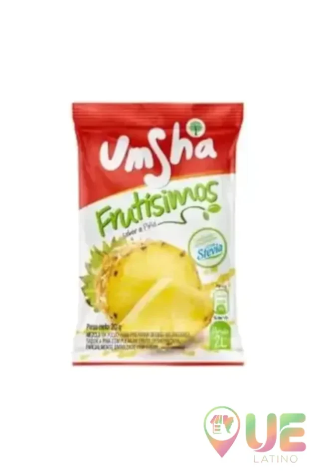 Mistura em Pó para Preparar Bebida Instantânea Sabor a Ananás Umsha 13G