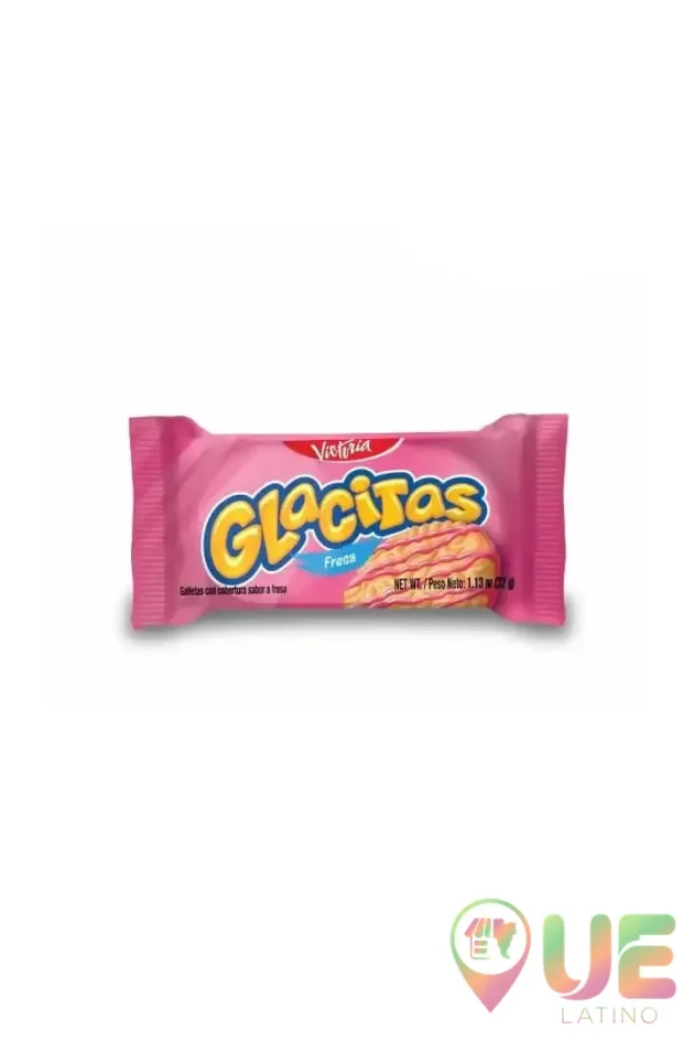 Galletas Fresa Glacitas 32G