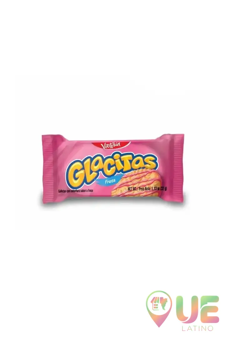 Galletas Fresa Glacitas 32G