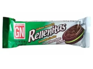 Galleta Rellenitas Menta Galletas Gn 36G