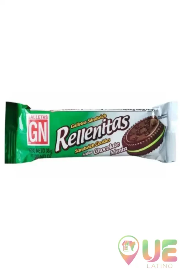 Galleta Rellenitas Menta Galletas Gn 36G