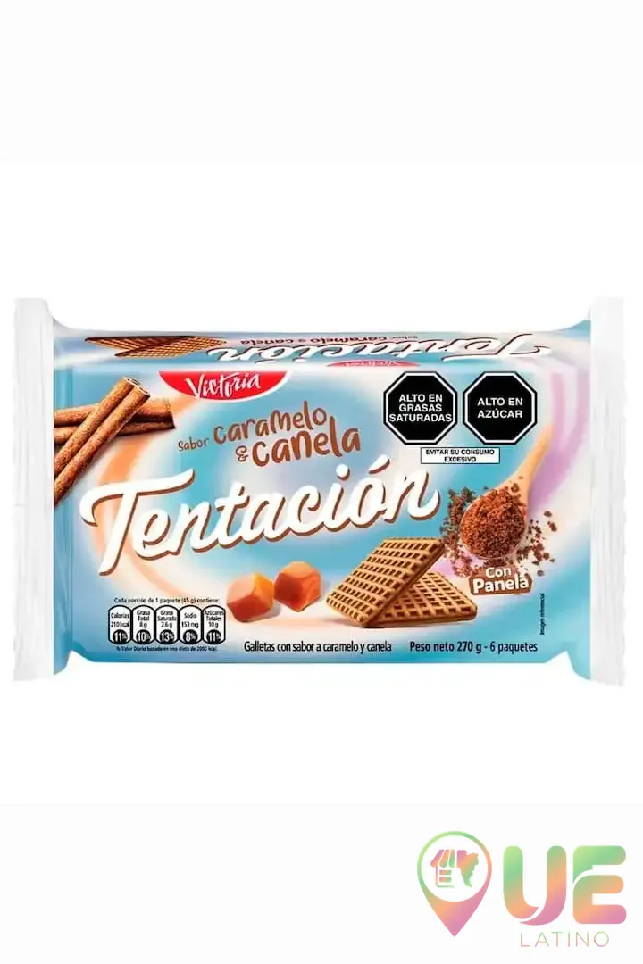 Galleta Tentacion Caramelo Canela Victoria 45G