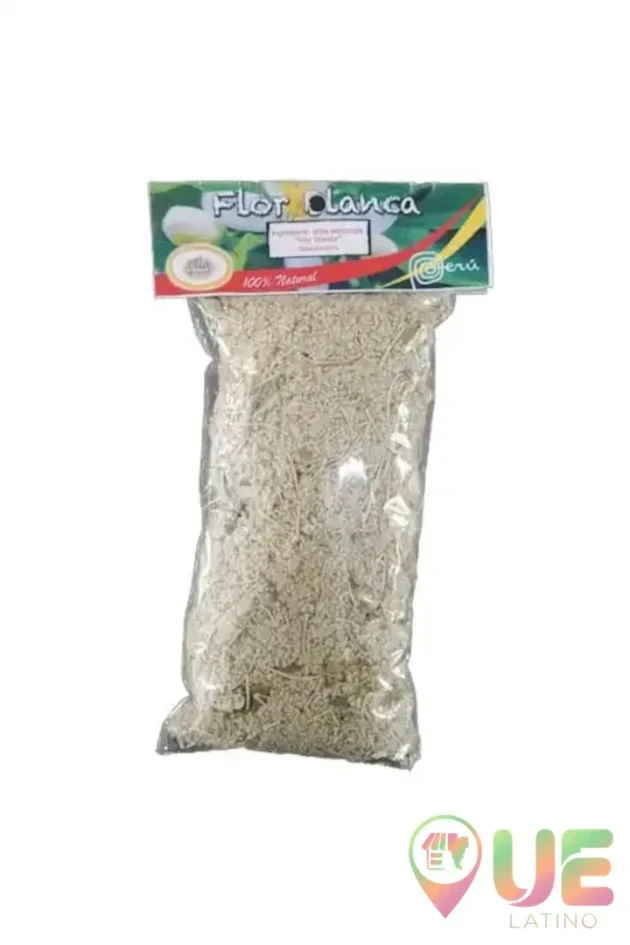 Flor Blanca Essicata Olla De Barro 40G