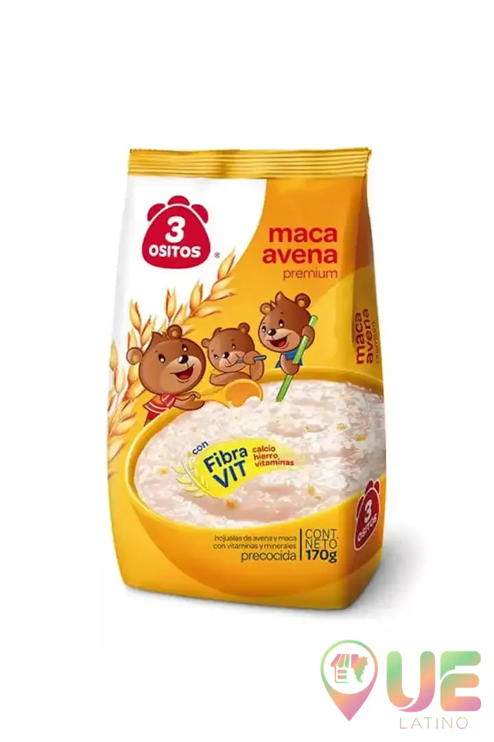 Avena Con Maca 3 Ositos 170G