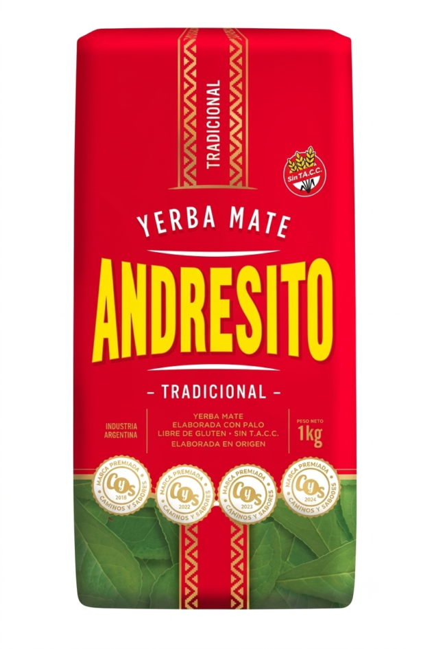 Yerba Mate Andresito Tradizionale con Palo 500g