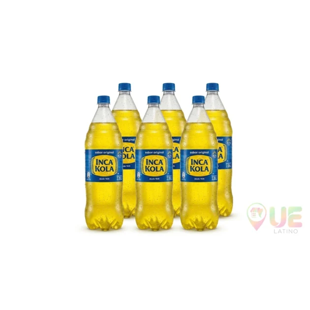 Inca Kola Original – 6er-Pack Flaschen à 2,2 L | Peruanisches Erfrischungsgetränk