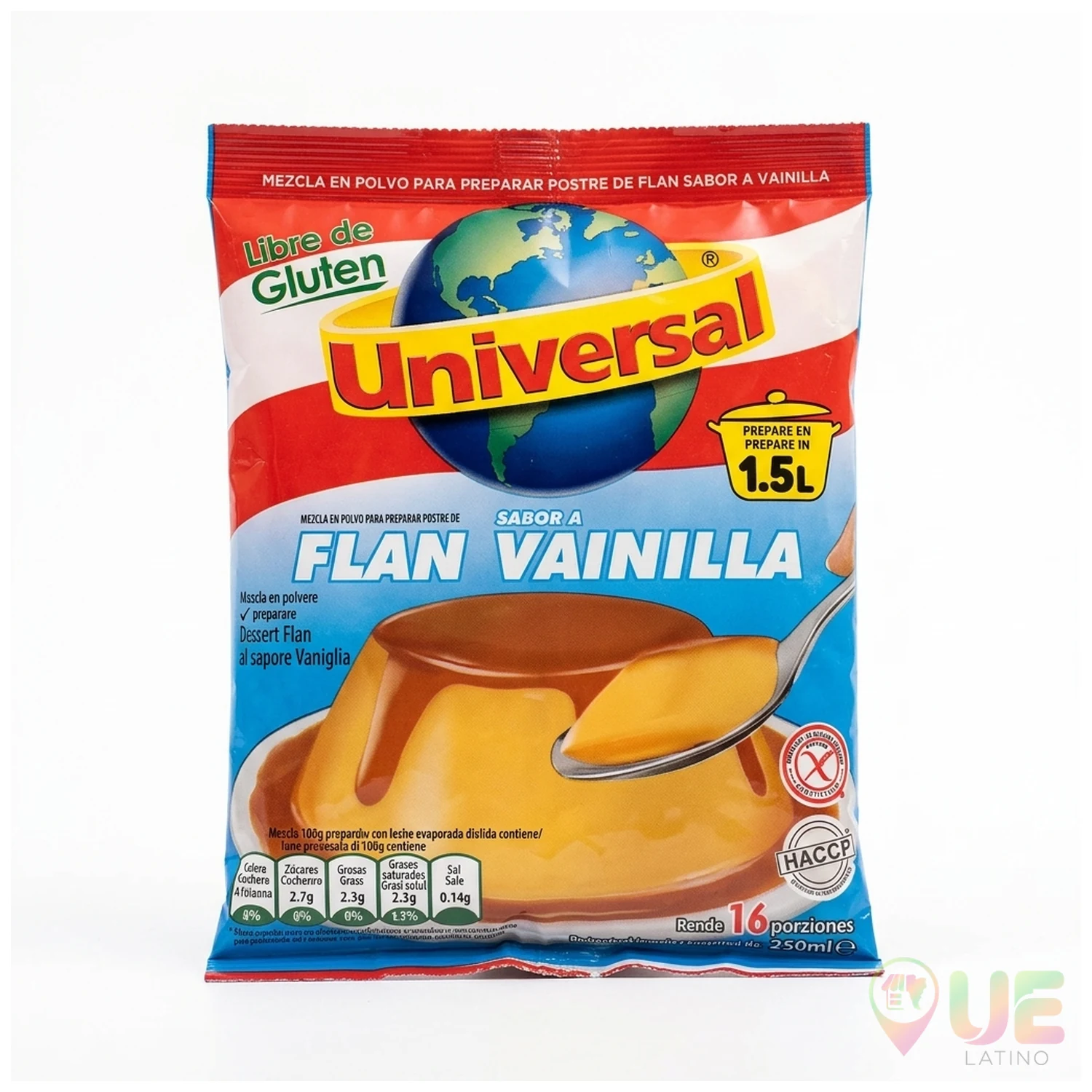 Flan De Vainilla Universal 250G