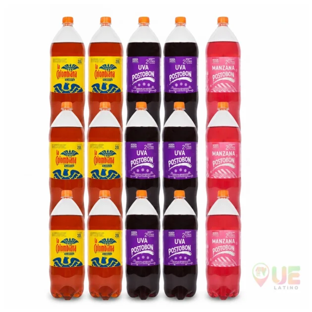 Bibita gassata Colombiana Postobon pack 6 bottiglie